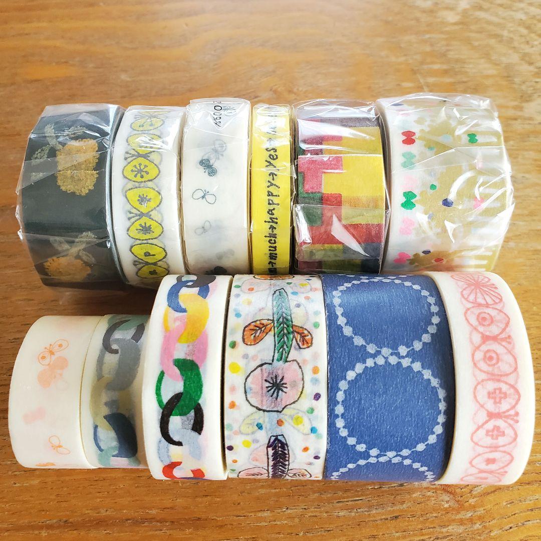 廃盤 含む ミナペルホネン mt マスキングテープ 12本セット - メルカリ