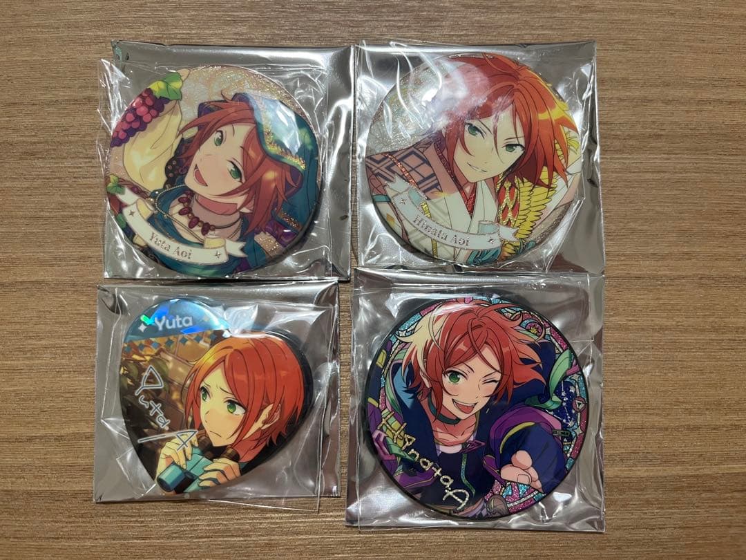 あんスタ 中国 宝石心晴 ハート缶 星の所向 花の契約 葵ひなた 葵ゆう