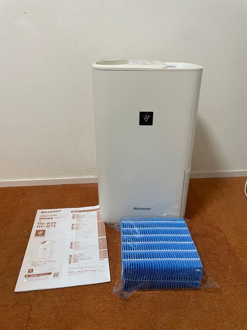 chai SHARP 2023年製 フィルター未使用付き加湿器 置き型 SHARP（シャープ） シャープ互換 FZ-Y80MF 加湿フィルター 純正品同等