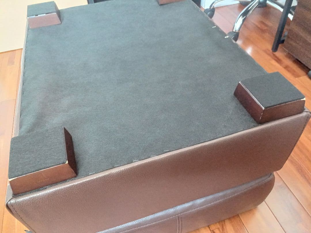 まぁちゃん様専用 sofit オットマン 本革 ブラウン - メルカリ