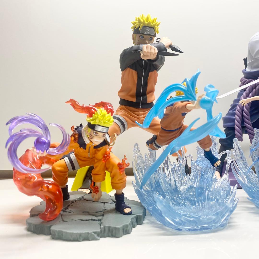 ボ*ン様 NARUTO フィギュアセット うずまきナルト うちはサスケ 6体