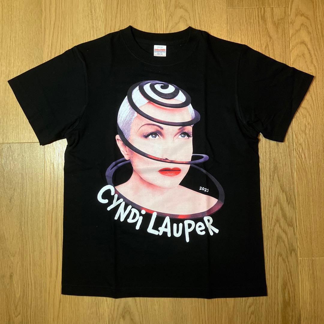 未使用品】シンディ・ローパー Farewell Tour Tシャツ Sサイズ - メルカリ