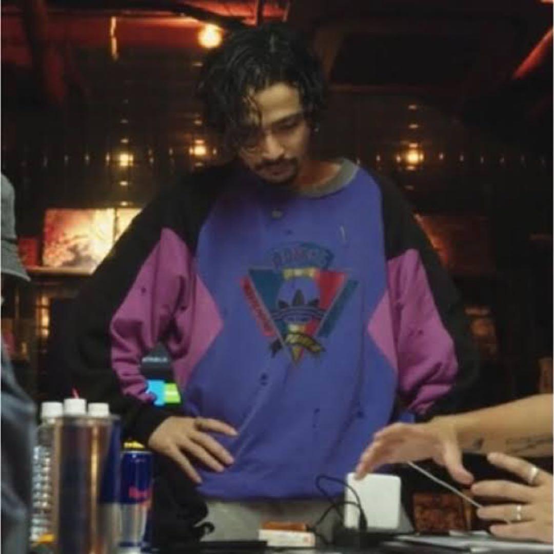 常田大希着用 アディダス マルチカラースウェット - メルカリ