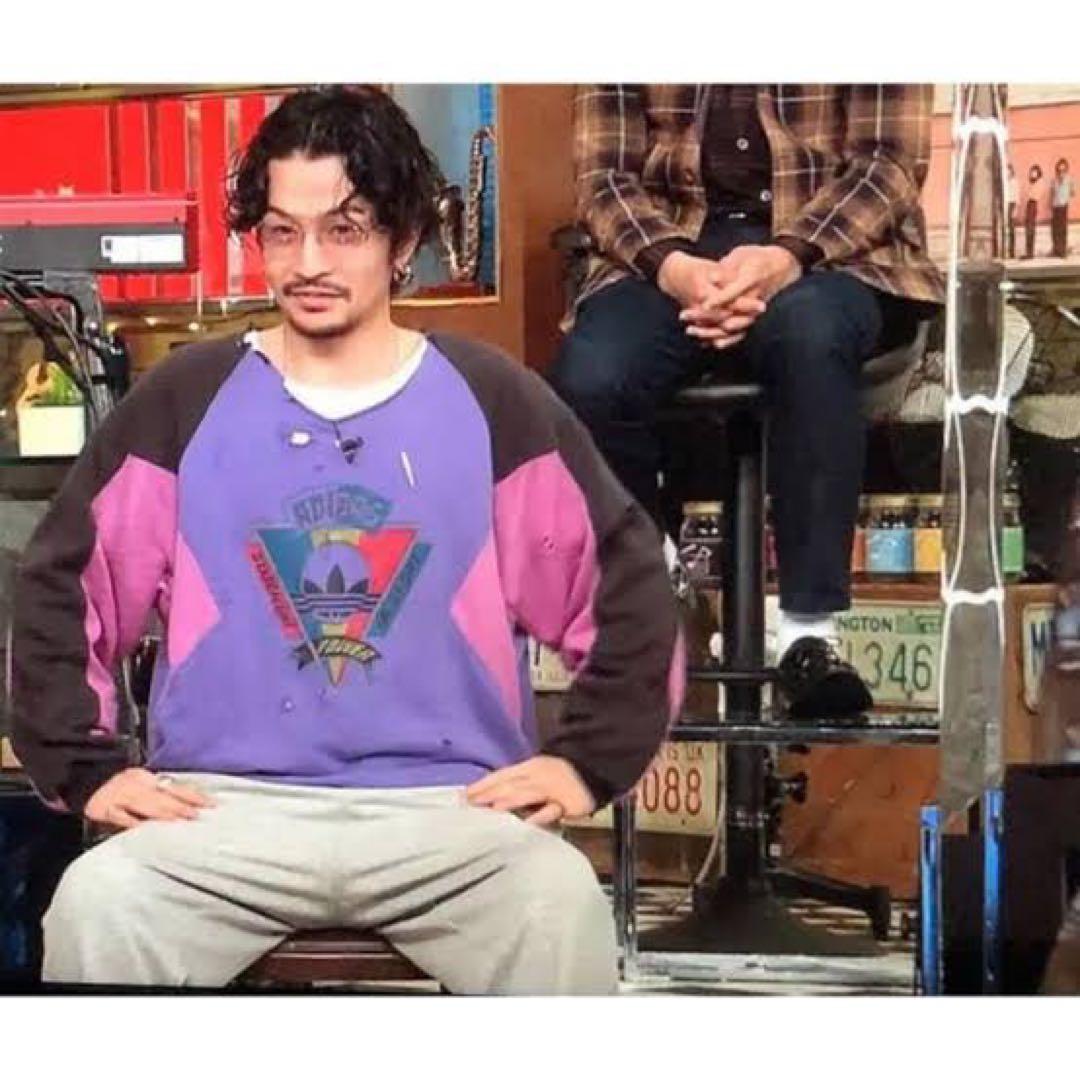 常田大希着用 アディダス マルチカラースウェット - メルカリ