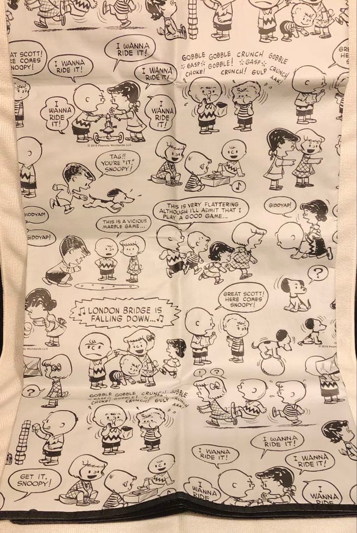 ☆ファミリアスヌーピー☆収納バッグ付き レジャーシート☆50年代