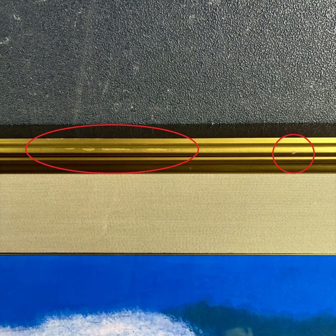 美品 平山郁夫「万葉月華図」特別限定巧藝画 岩絵の具方式 証明シール