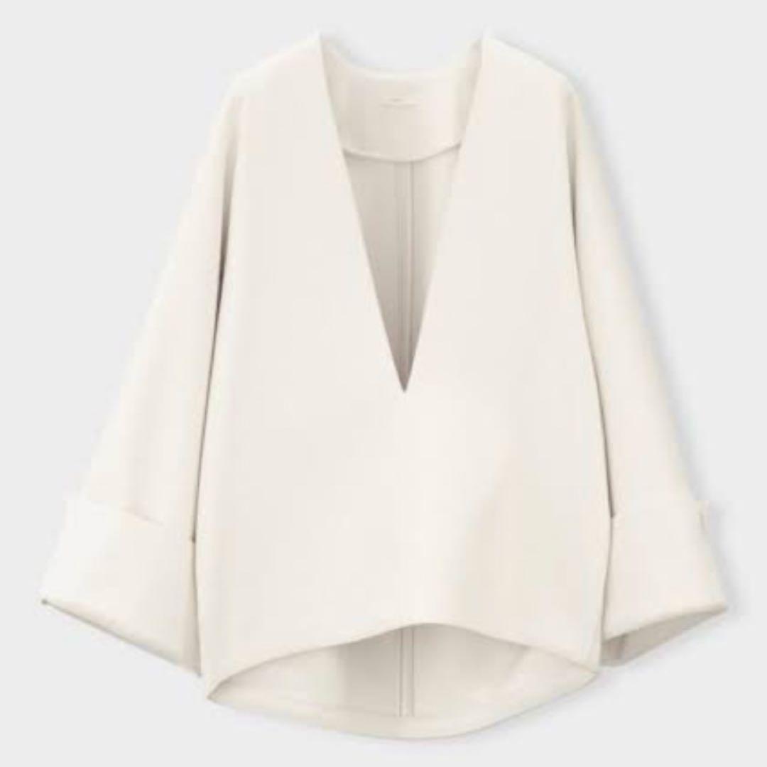 LE PHIL ルフィル スキューバジャージーブラウス　白　ルフィル スキューバジャージーブラウス | LE PHIL（ル フィル） ｜【公式】通販