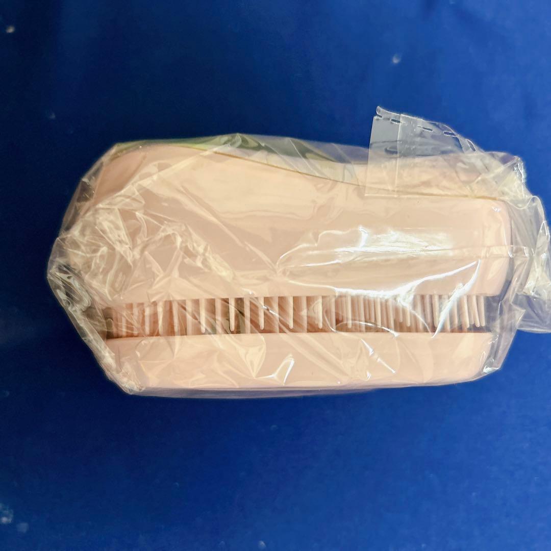 ヘアブラシ おしゃれ カバー付きコーム 絡まないくし 洗髪用ブラシ