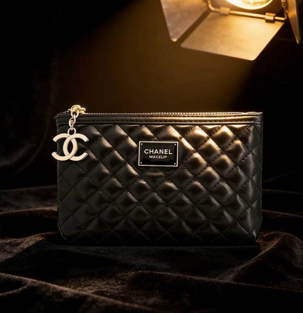 非売品】CHANEL シャネル キルティングポーチ - メルカリ