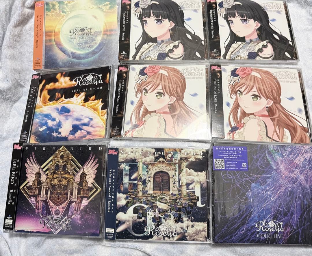 お得】バンドリ Roselia CD Blu-ray ＆ 特典Tシャツ セット - メルカリ