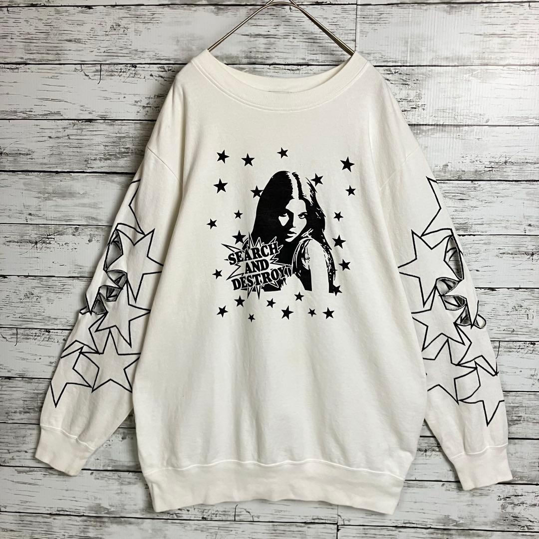 希少アイテム】ヒステリックグラマー ヒスガール 星 袖カットワーク