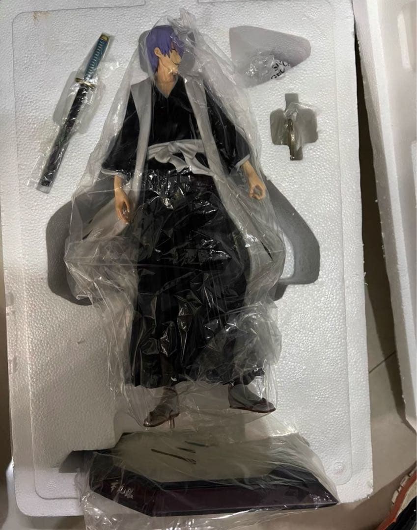 BLEACH 黒衣少年図 市丸ギン ガレージキット ガレキ スタチュー⑨