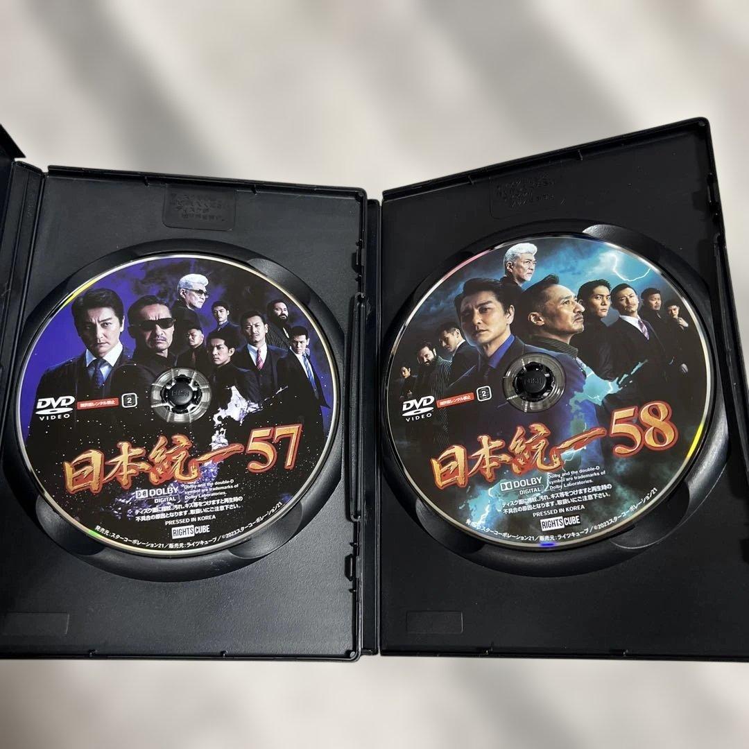 日本統一57～61DVD