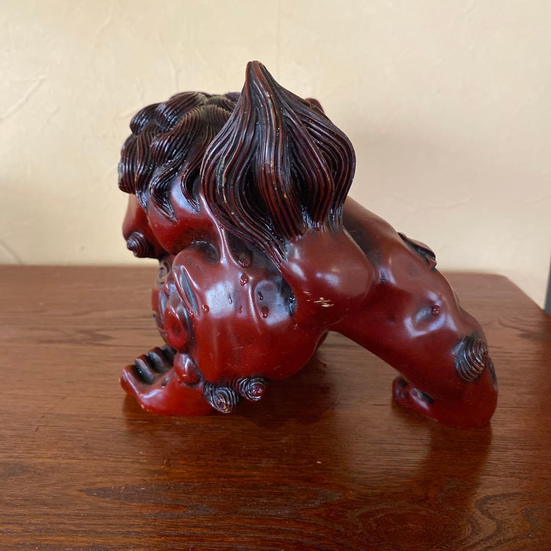 祥獅精品 シーサー 置物 寿山石(大) - メルカリ