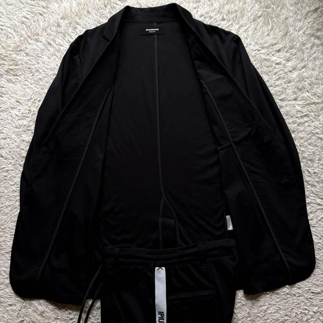 ☆希少☆ 1PIU1UGUALE3 セットアップ シルケット サイドライン L