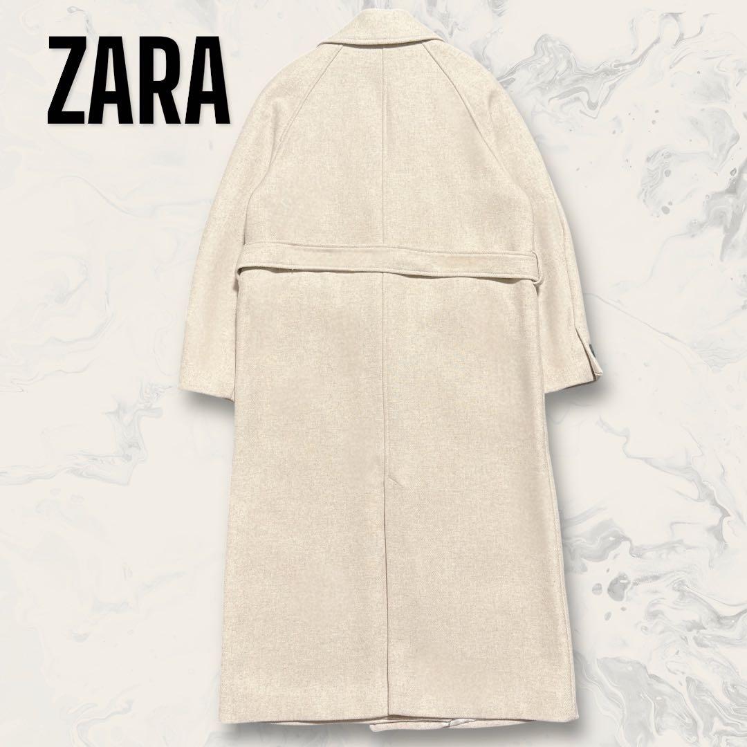 未使用】 ZARA 新タグ イタリア プラート オーバーサイズ コート
