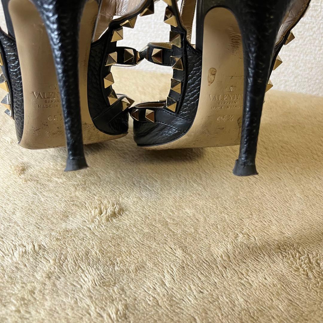 ヴァレンティノ VALENTINO GARAVANI ロック スタッズ ヒール - メルカリ