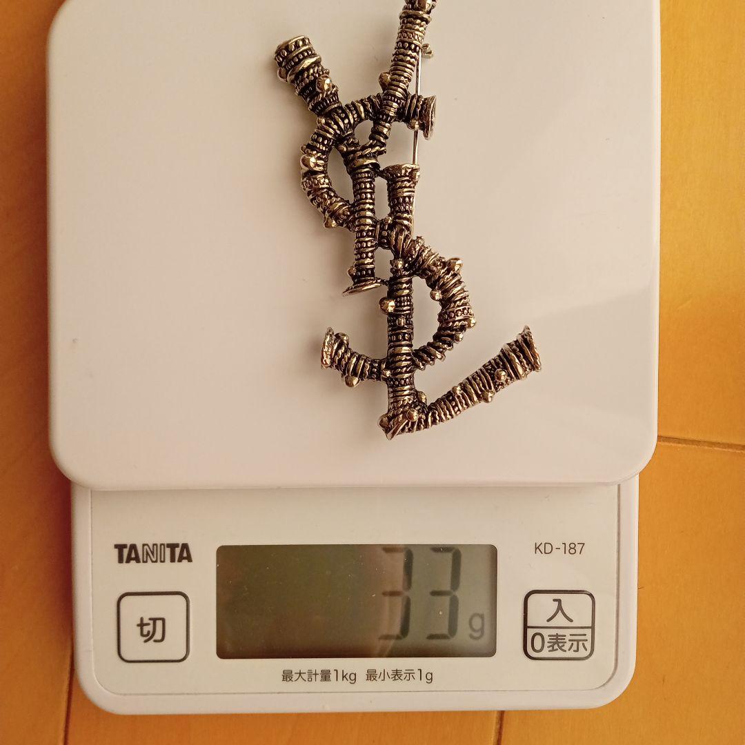 希少】サンローラン ネジ OXIDIZED SILVER ブローチ | Shop at Mercari