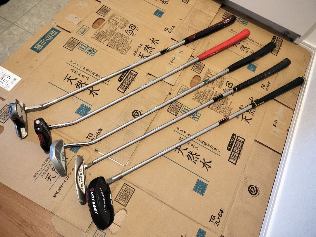 （値引き可）ゴルフクラブセット　パター４本、チッパー１本セット 楽天市場】【スターターセット】メンズ ゴルフクラブ4本＋セルフ