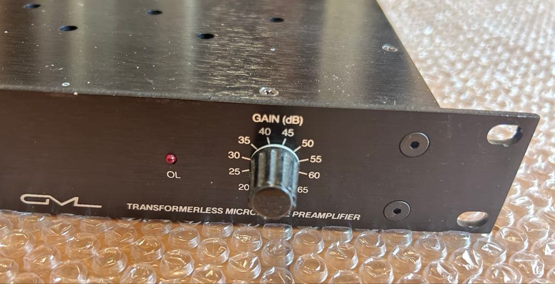 レア】GML OUTBOARD SUPPLY±28 VOLTS4chプリアンプ - メルカリ