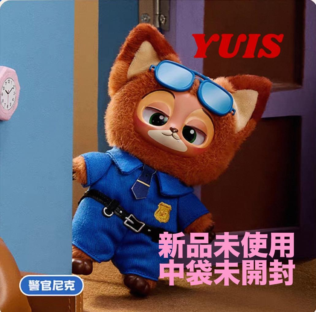 新品 MINISO ディズニー ズートピア ニック警官 マスコット ぬいぐるみ