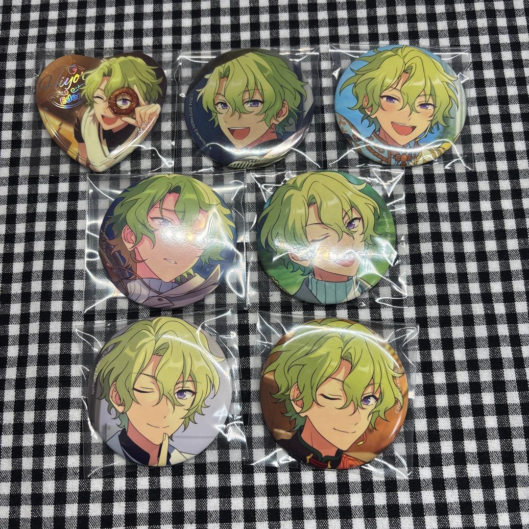 あんスタ 巴日和 缶バッジ 新品未使用 イベコレ シャッフル