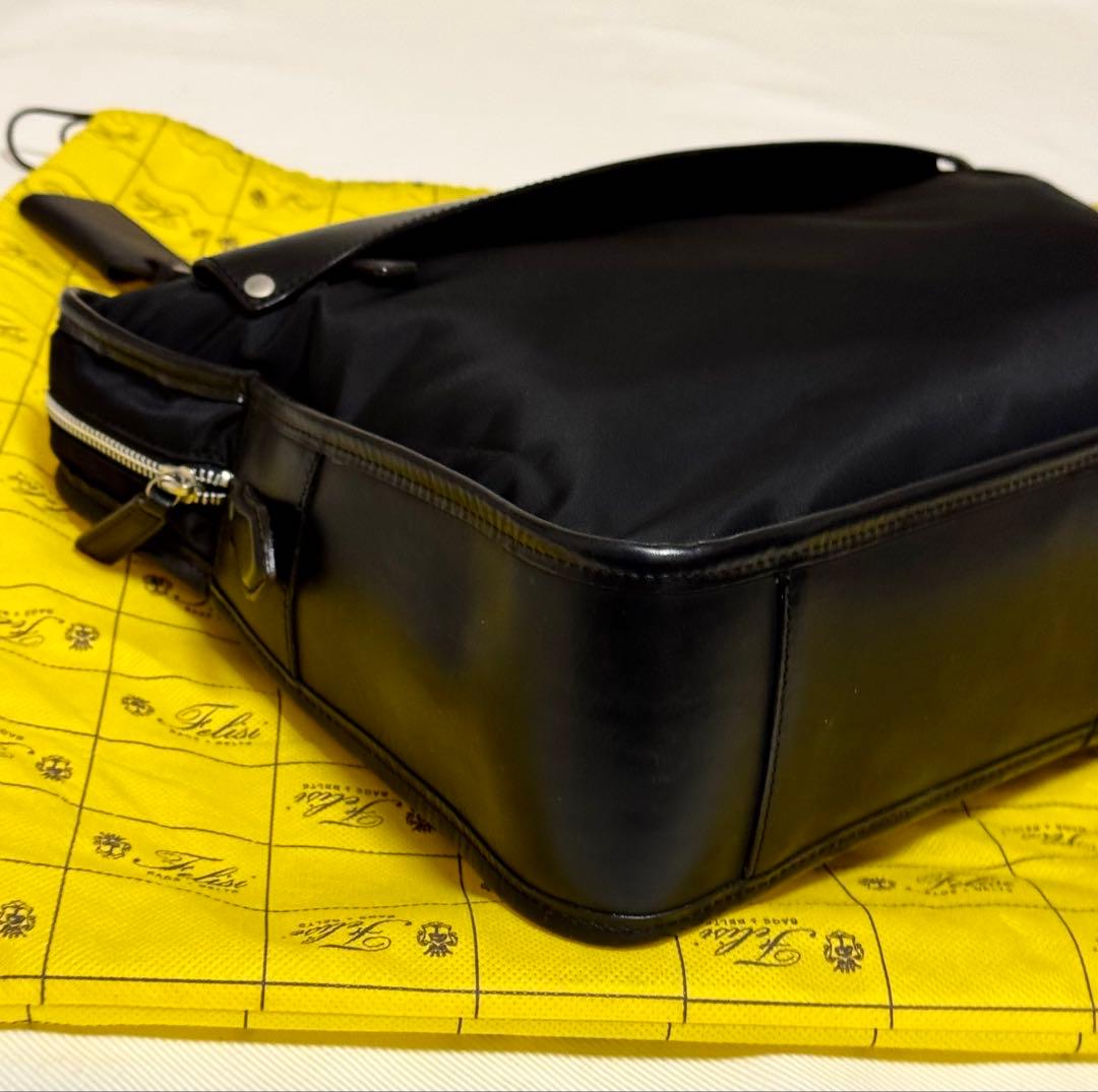 ◆ビームス購入！フェリージ◆美品！ビジネスBAG 『8637/2-DS』◆