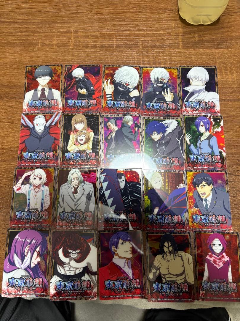 スマスロ　東京喰種 クリアカード 全種類コンプリートセット スマスロ 東京喰種 パチスロ クリアカード 全種類コンプリートセット