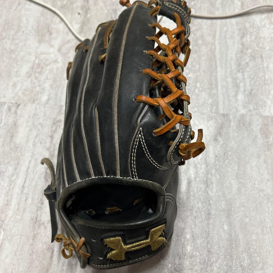 アンダーアーマー硬式外野手用 全紐交換済み (高校野球対応)】 アンダーアーマー 硬式グローブ / 外