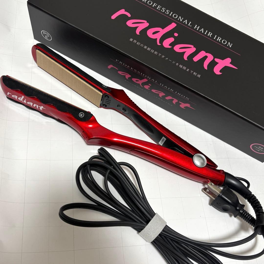本日のみ値下げ【美品】ラディアント radiant 28mm radiant（ラディアント） シルクプロアイロン 28mm 正規品【仕様変更