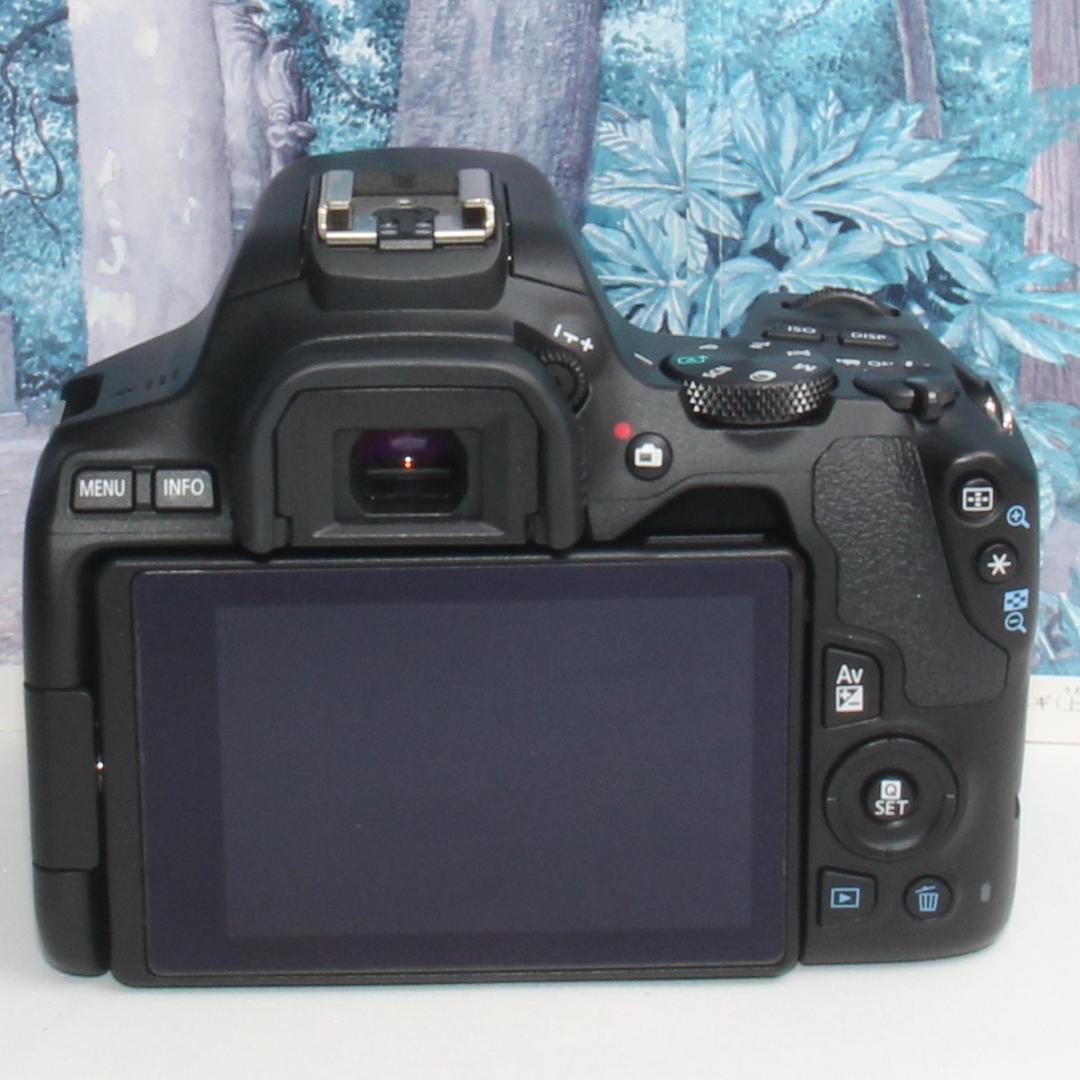 ☆扱い易い多機能な一眼レフ機☆キャノン kiss X10 ダブルレンズ