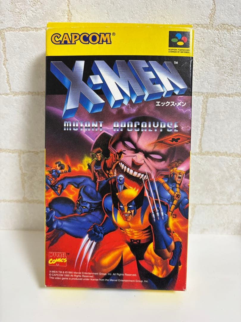 【X-MEN】スーパーファミコン　ソフト　カセット　エックスメン　任天堂　SFC X MEN エックスメン｜懐かしの名作スーパーファミコンソフトを今すぐ