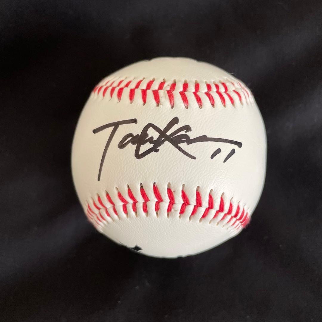 読売ジャイアンツ 田中将大 直筆サインボール スローガン入り 名球界