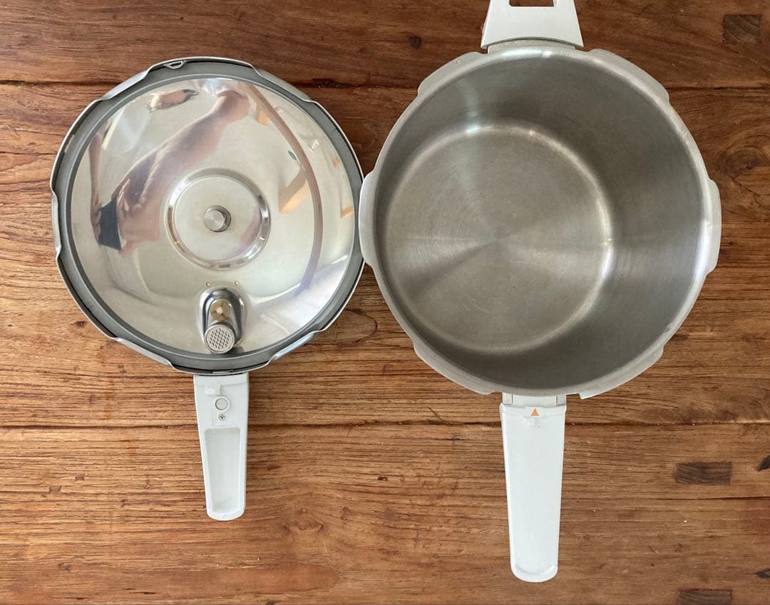 【じんさん】アサヒ軽金属工業 活力なべ 5.5L 圧力鍋　ガス火／IH対応