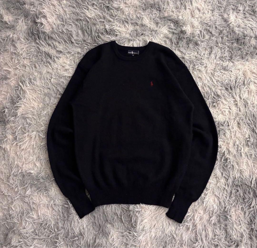 M*様 90s Polo Ralph Lauren ニット セーター　navy M*様 90s Polo Ralph Lauren ニット セーター navy 90s Polo by Ralph