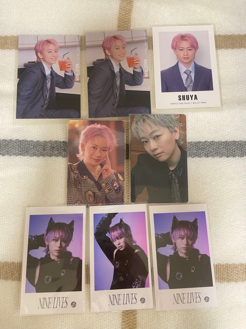 超特急 シューヤ トレカ ミニフォト まとめ 8枚 - メルカリ