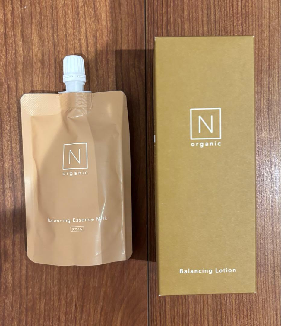 N organic バランシングローション＆エッセンスミルクセット - メルカリ