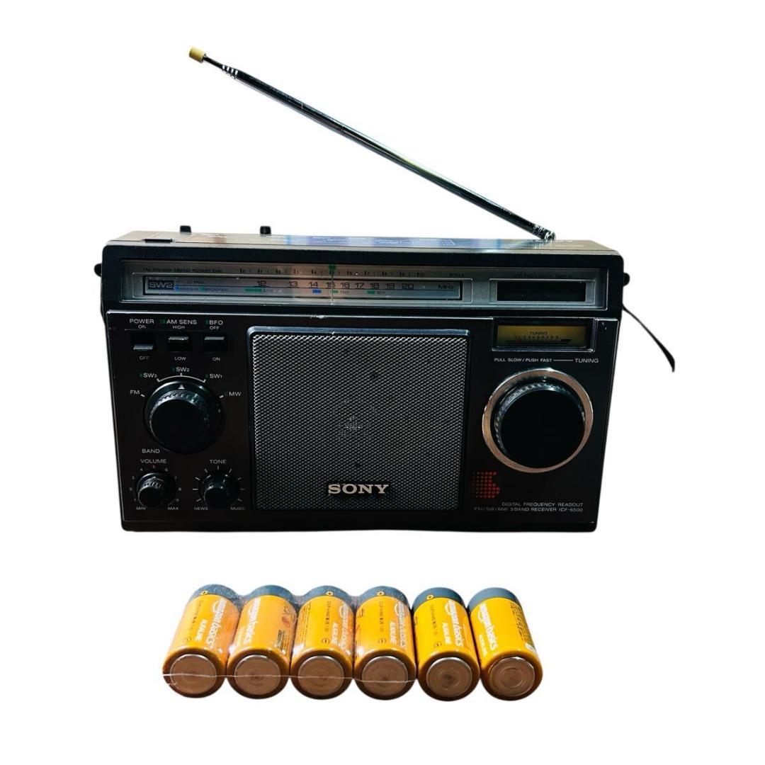 SONY　ソニー　ICF-6500　5バンドマルチバンドレシーバー Amazon.co.jp: SONY ソニー ICF-6500 5バンドマルチバンドレシーバー