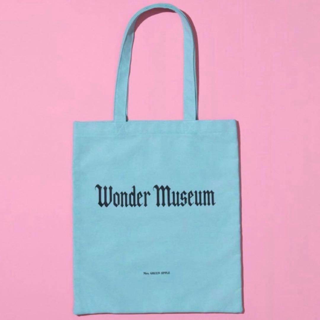 Wonder Museum トートバッグ 水色 - メルカリ