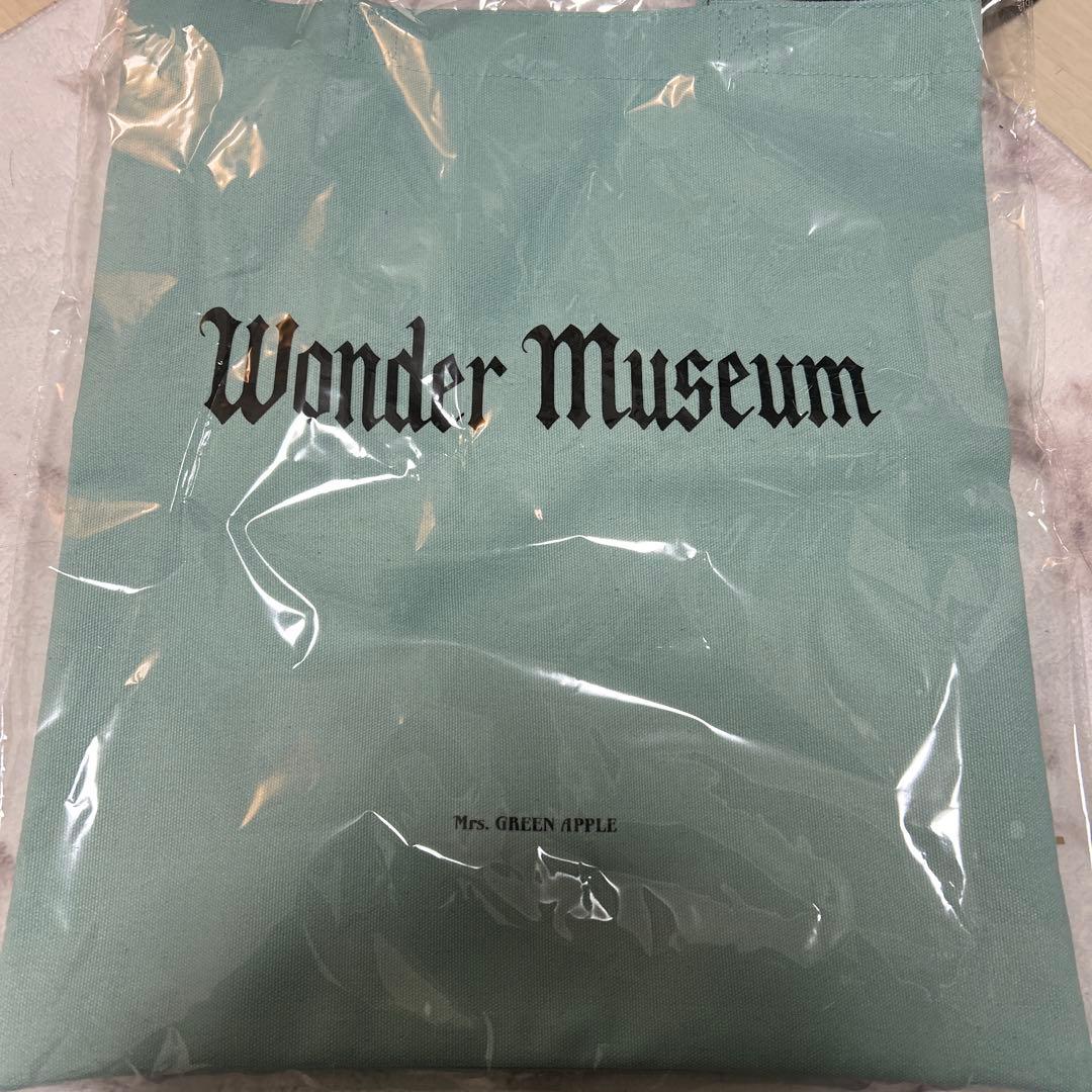 Wonder Museum トートバッグ 水色 - メルカリ
