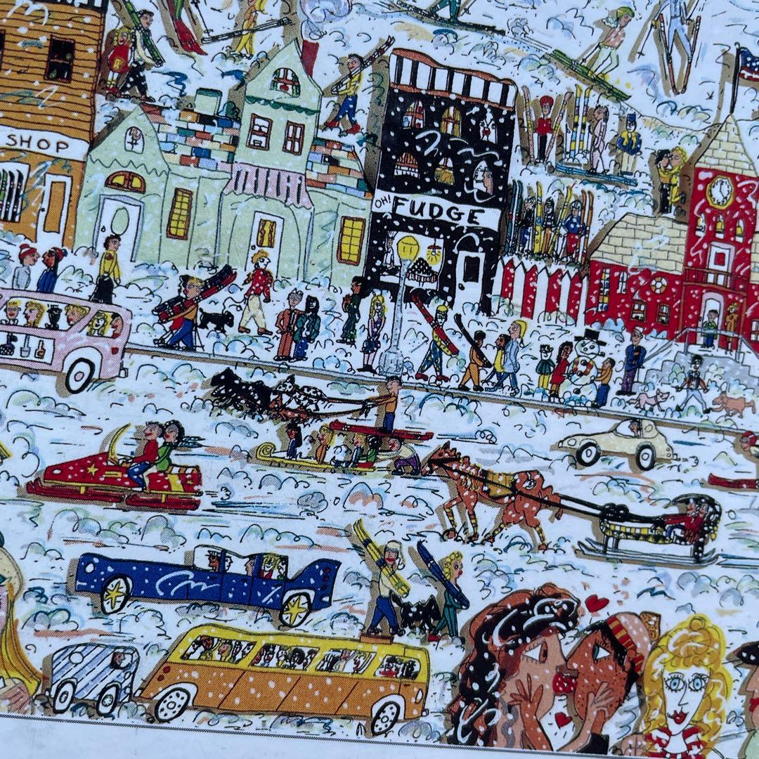 ジグソーパズル ジェイムス・リッツィ スキーツアーズ 808P 未開封