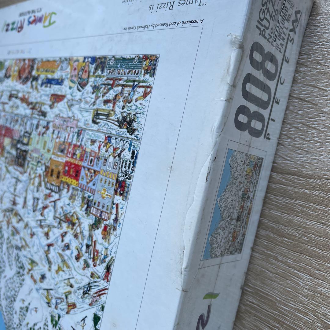 ジグソーパズル ジェイムス・リッツィ スキーツアーズ 808P 未開封