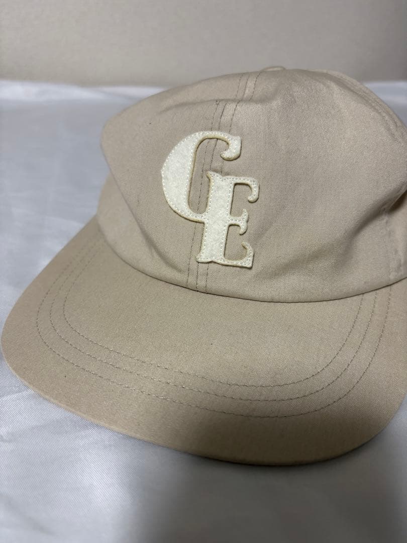 GOODENOUGH フェルトロゴ BBキャップ ナチュラル fragment - メルカリ