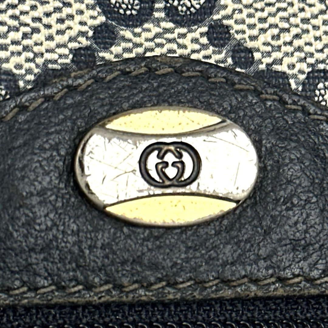 美品】グッチ ショルダーバッグ GGスプリーム シェリーライン PVC