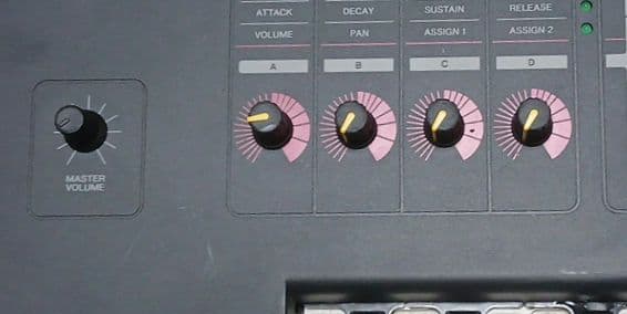 値下げ！ 動作確認 YAMAHA mx49 シンセサイザー アダプター付き