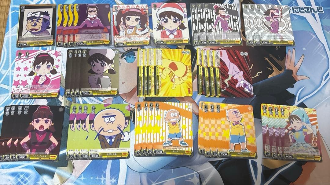 ヴァイスシュヴァルツ おそ松さん 黄 トト子 デッキ 調整パーツ 4コン