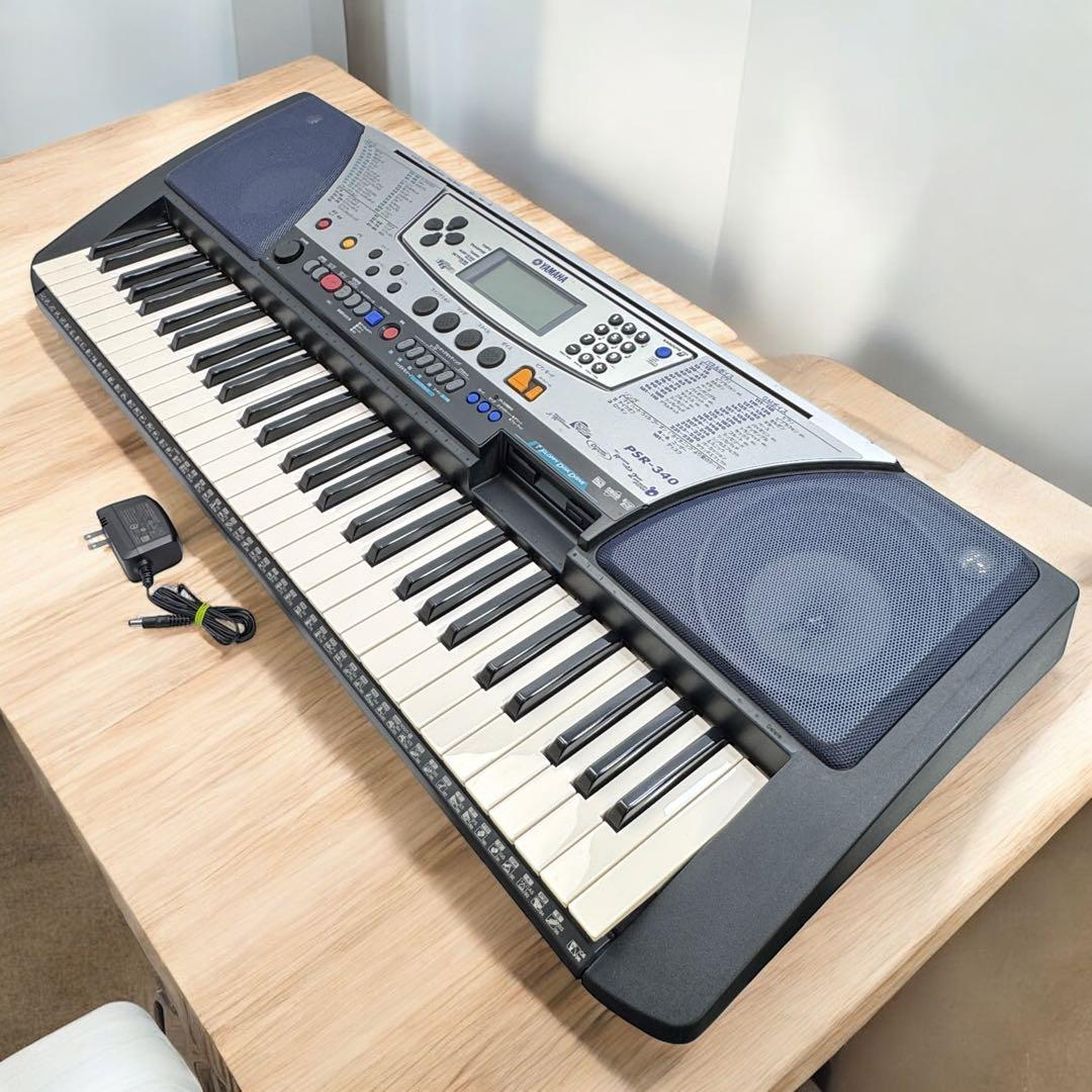 YAMAHA ヤマハ PSR-340 電子キーボード シンセサイザー 61鍵盤 YAMAHA ヤマハ 電子キーボード シンセサイザー 61鍵盤 PSR-340 - 楽器