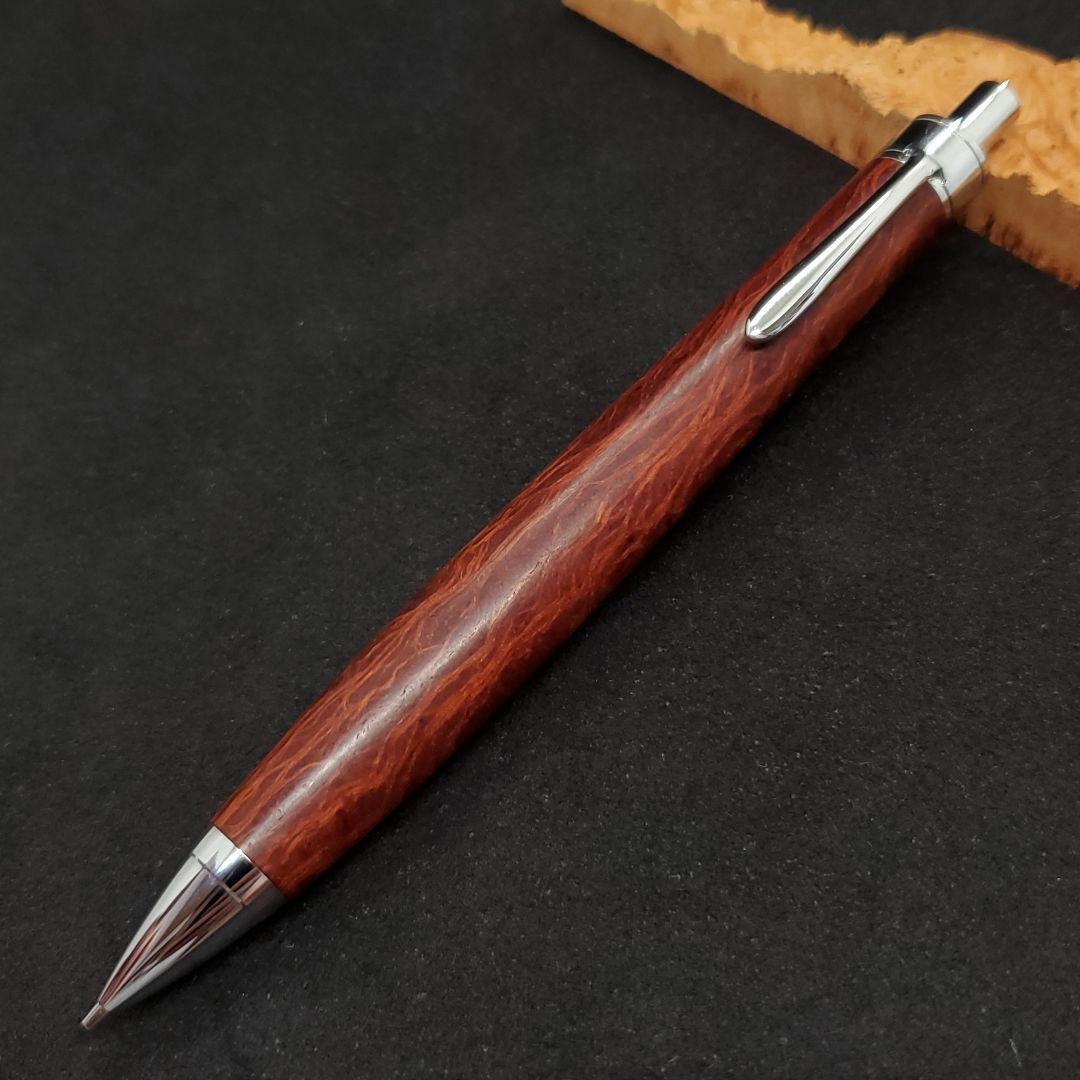 ⑪Bハンドメイド木軸シャーペンレースシーオーク ⑪Bハンドメイド木軸シャーペンレースシーオーク - メルカリ