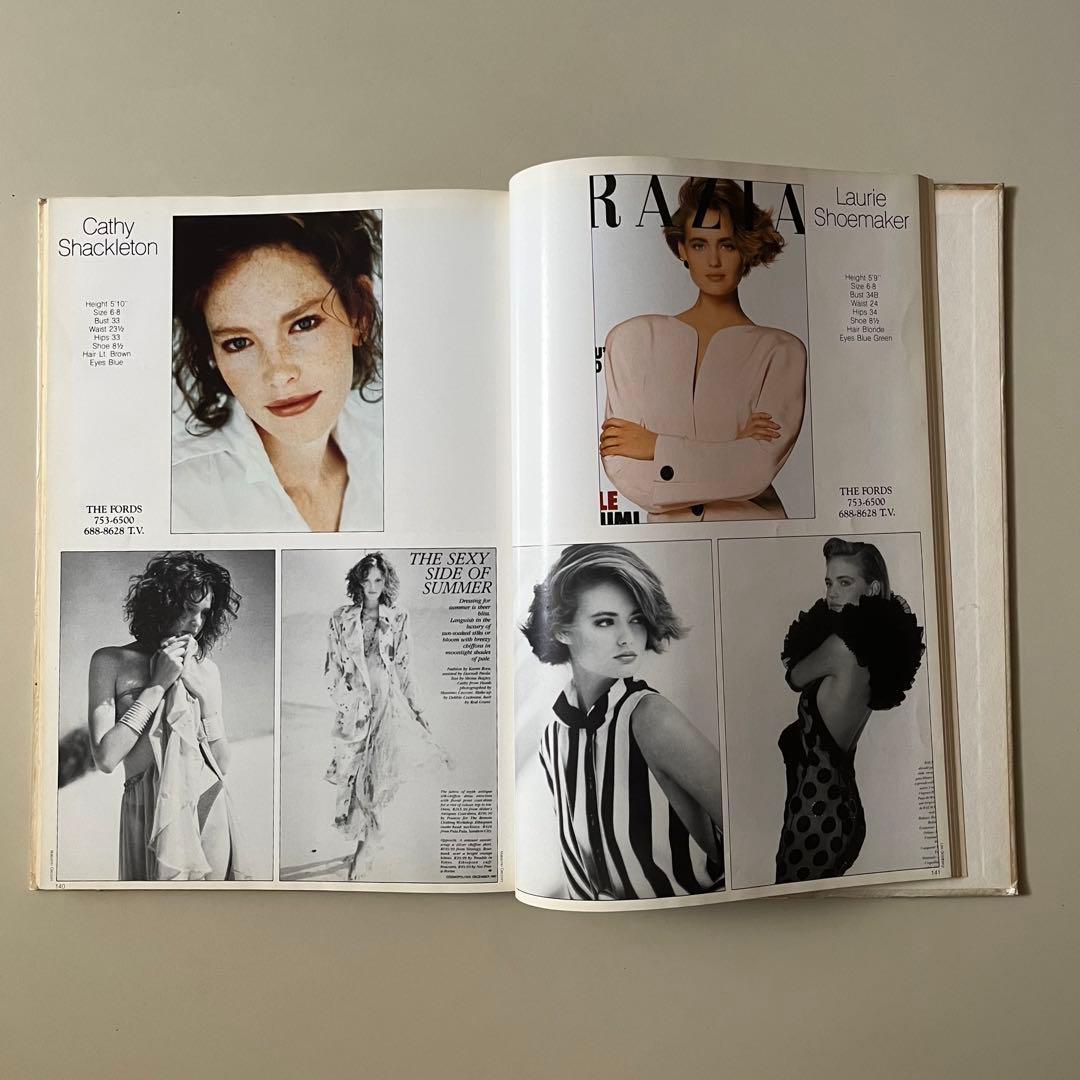 レア フォード モデルエージェンシー ブック 40th Ann ´87-88