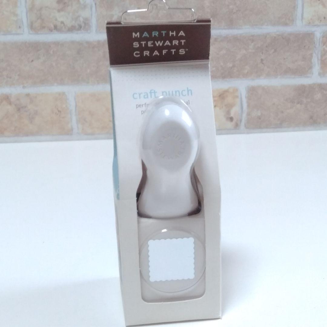 新品未使用 マーサスチュワート クラフトパンチ スカロップスクエア